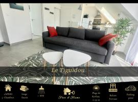 Le Tiguidou, Cosy, lumineux, 2-6 pers, plage 300m, hotel a Moëlan-sur-Mer