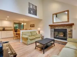 Deck and Fire Pit Pocono Lake Home Near Skiing!