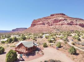 Kanab Family Luxury Log Cabin Hot Tub Pets OK, hotel i Kanab