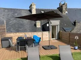 Guerlesquin village house