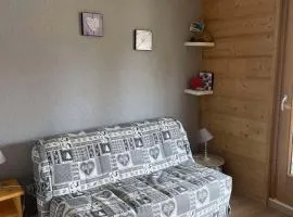 Studio 21m², 4 personnes, parking, terrasse au Praz de Lys - FR-1-815-108