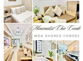 Minimalist Chic Condo near MOA-Shore3 Tower2