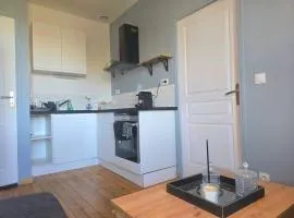 Charmant F2 pour 4 personnes linge fourni