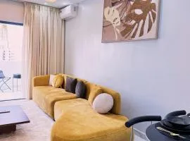 Appartement 2 pièces moderne sécurisé Riviera Bonoumin, Wi-Fi