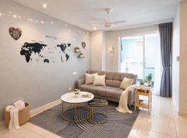 High-Floor Seaview Modern Suite 2BR Condo Next to Gurney & Georgetown Mansion one 26, hotel a George Town