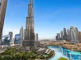 2BHK Fountain Show & Burj Khalifa View 1 Min to Dubai Mall