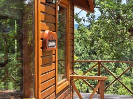 Parajes del Lejano Sur Cabaña El Calden, хотел в Мокегуе