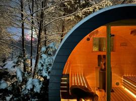 Leśna Sauna Wilcze Wzgórze, hotel din Kleszczewo