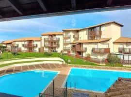 Appartement 5 pers avec piscine et parking à Vieux-Boucau - FR-1-857-61