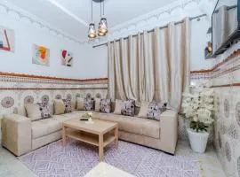 Cozy Studio 5min to merkala beach Central tangier