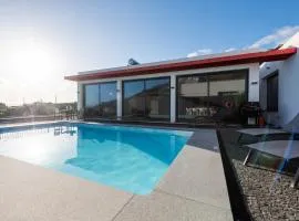 Luxury villa with pool and sea view