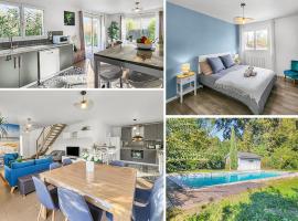 Villa Côte & Vigne - Cozy villa with swimming pool, Hotel in Léognan