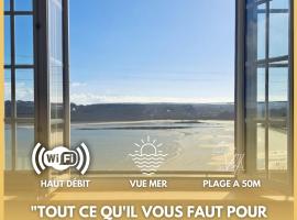 Maison Familiale Locquirec -Vue Mer - 6 chambres - 11personnes - Bretagne - Finistère Nord, hotel in Locquirec