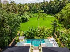 Villa LUV Villa de luxe à Ubud Vue rizières