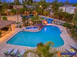 Private Resort Style Estate with Waterslide Volleyball Indoor Basketball Golf