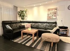 Große schöne Ferienwohnung mit kleinem Garten im Weinort Randersacker