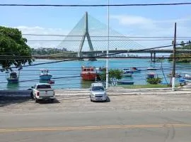 Casa vista baia do Pontal e nova ponte estaiada