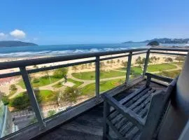 Book Santos - Unlimited 919 - Frente Mar! Oceano dentro de casa