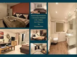 Ideal für Familien oder Gruppen mit Blick in die Natur - 2 Schlafzimmer - 2 Bäder - inklusive Parkplatz - inklusive Aufzug