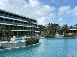 Beach Class Verano Muro Alto- flat com jardim