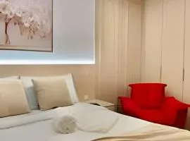 #AElegânciaNoTomDeVermelho C/ PisciNA e Ar Cond.