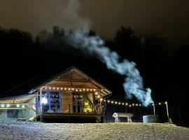 Valley House Cabana cu priveliste de vis, hotel in Sita Buzăului