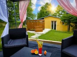 Ranch 66 - Wellness chata Arizona ve stylu Divokého Západu s koupacím sudem