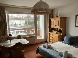 Cosy Studio in Rue Centrale - Crans-Montana, хотел в Кранс Монтана