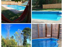 Casa de campo en Parque recreativo, hotel a Metrenco