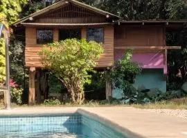 Casa Pitahaya Playa Marbella with AC, Swimming Pool, Skate Bowl & walking distance Beach for Surfers and Nature Lovers