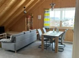 Holzliebe mit Donaublick