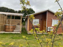 Cabañas Newen Castro、カストロのホテル