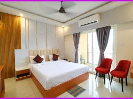 Hotel Kalrixa Gajanan Palace Inn Near Jagannath Temple # Rooftop Sea View# Restaurant, Lift and Parking Facilities, Best Premium Hotel, hotel din Puri