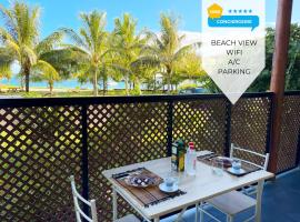Charming beachfront studio, hotel a Bora Bora