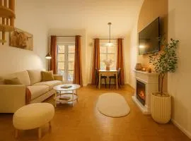 Winter-Lodge-Kaminfeuer & Waldidylle, nähe Pullmann City Weihnachtswelt