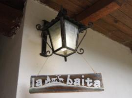 La Baita Baretana, casa de temporada em Barete