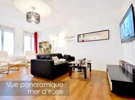 Appart Cosy Brest (La gare) vue mer