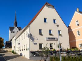 Gasthaus Zum schwarzen Roß, hotel en Luppa