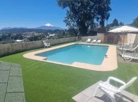 Departamento Villarrica Vista al Lago y Volcanes