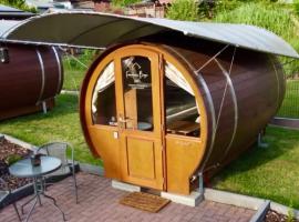 Schlaff&auml;sser Ferienhaus Berger, camping em Bad Karlshafen