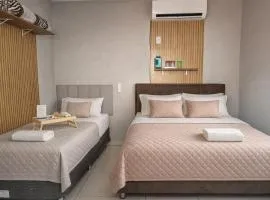 Quarto Quádruplo Família 8 min Aeroporto em pousada