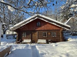 SRUB pod třešněmi - Cherry Trees Cabin, hotel in Vrchlabí
