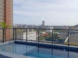 Flat Beach Way caminho da praia, hotel em Cabedelo