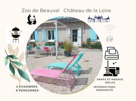 Gîte du Canal de Berry II Beauval 6 personnes, hotel in Selles-sur-Cher