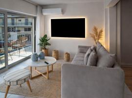 Luxury Beachfront Apartment in Kalamata Modern, Spacious & Sea View Balcony