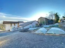 gite indépendant, calme, campagne, style intérieur chalet