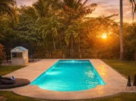 Green Oasis private pool and cinema