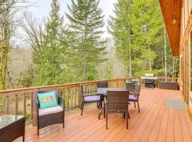 Olympic Nat’l Park Base: Luxe Port Angeles Cabin