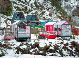 Eça River Bungalov, hotel i Çamlıhemşin