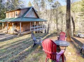 Secluded Suches Cabin with Deck, Fire Pit and More!